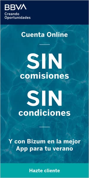 Cuenta online BBVA banner sidebar